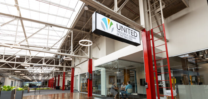 A photo of the United campus entryway.
