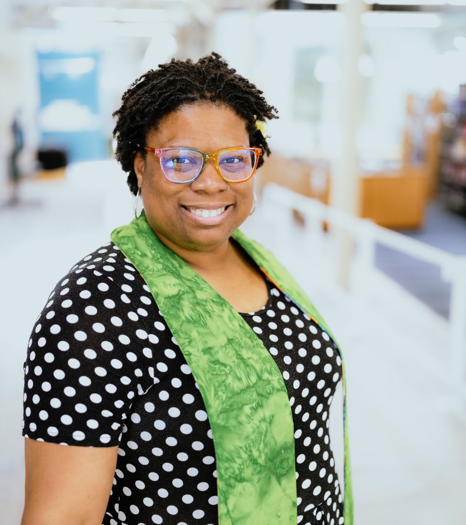 A photo of United's seminary chaplain Rev. Nikki Frontz.