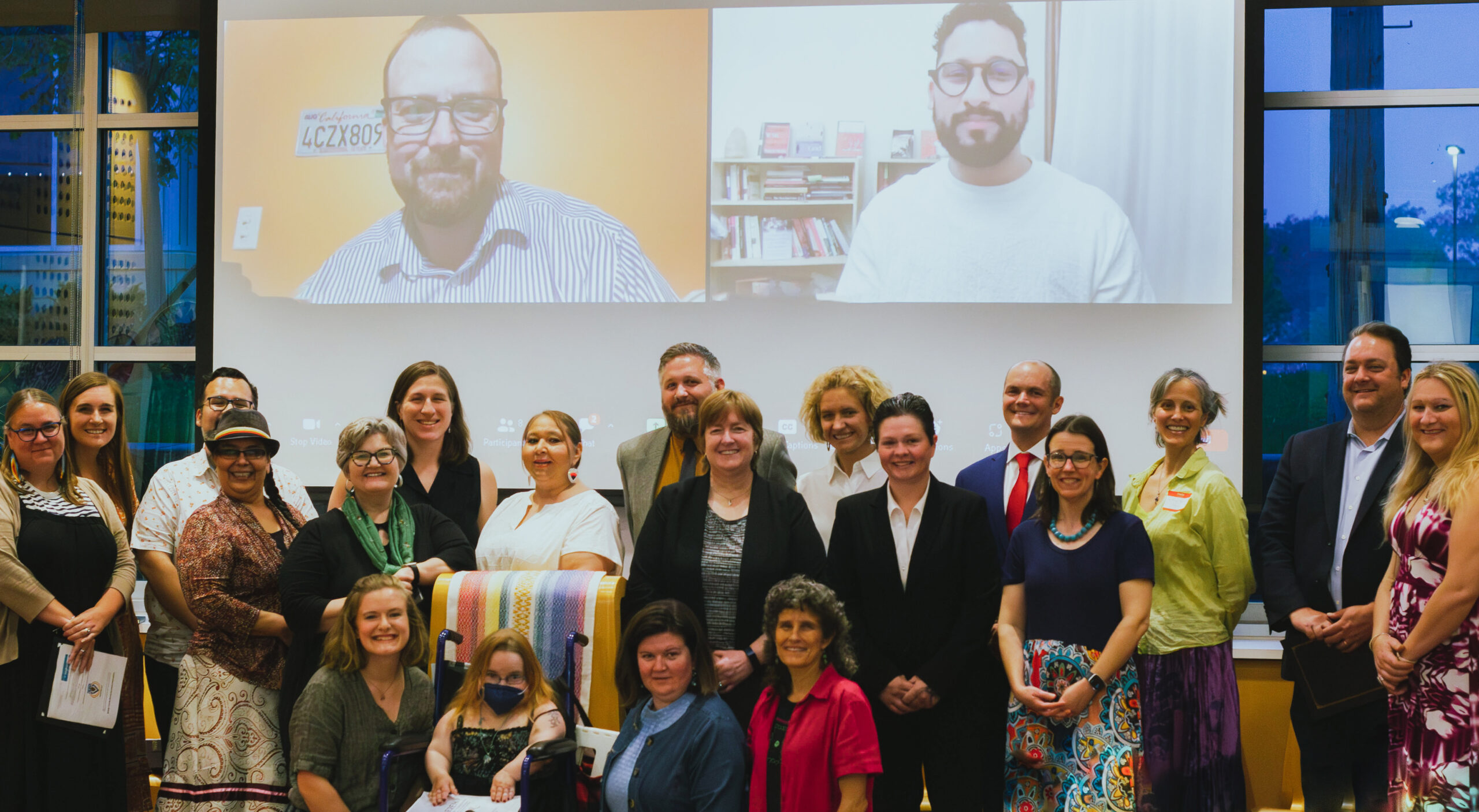 A photo of graduates of the LCSJ cohort.