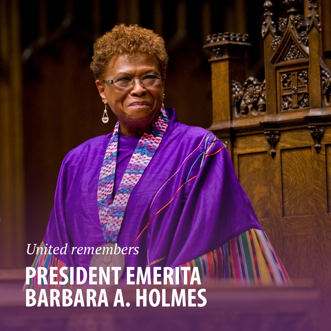 United Remembers President Emerita Barbara A. Holmes