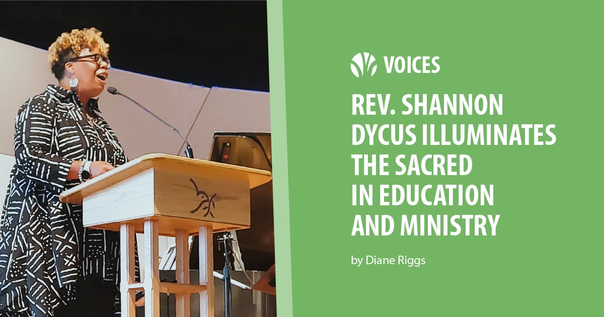 Rev. Shannon Dycus Illuminates the Sacred in Education and Ministry
