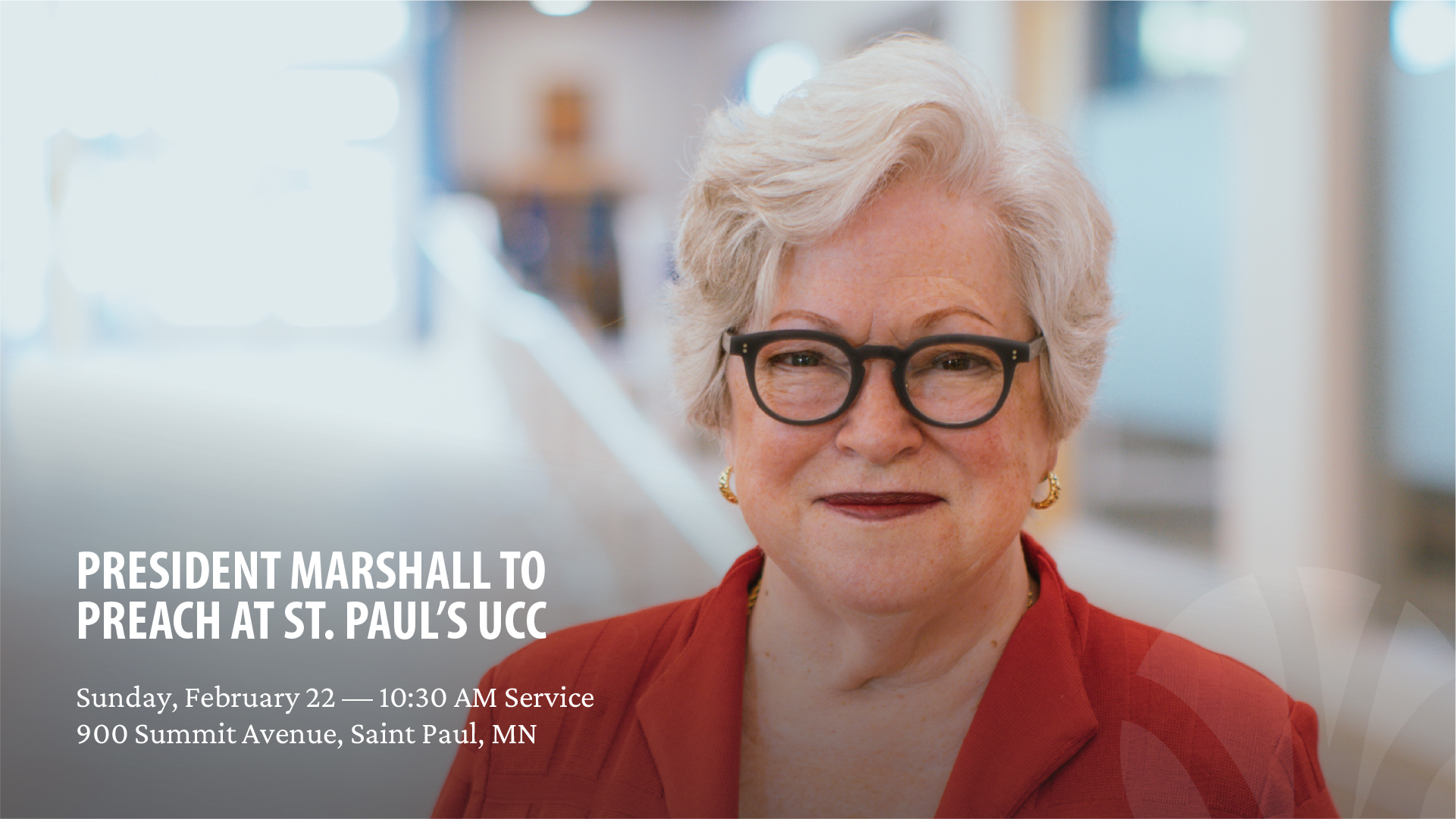 SaintPaulsUCC_SpeakingEngagement_PresidentMarshall_Design_MarCommArtboard 1