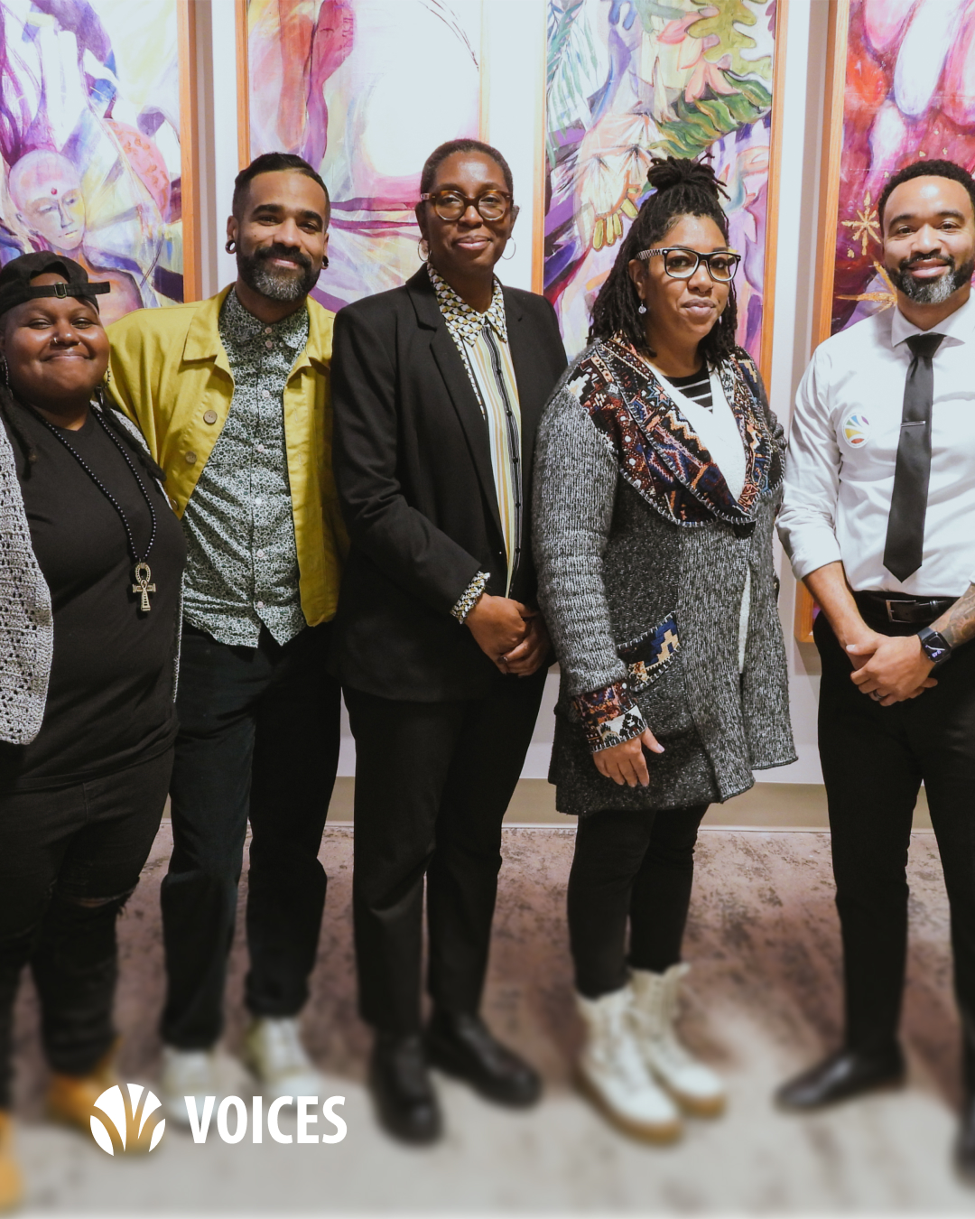 Members of the Sims Scholars Initiative for VOICES
