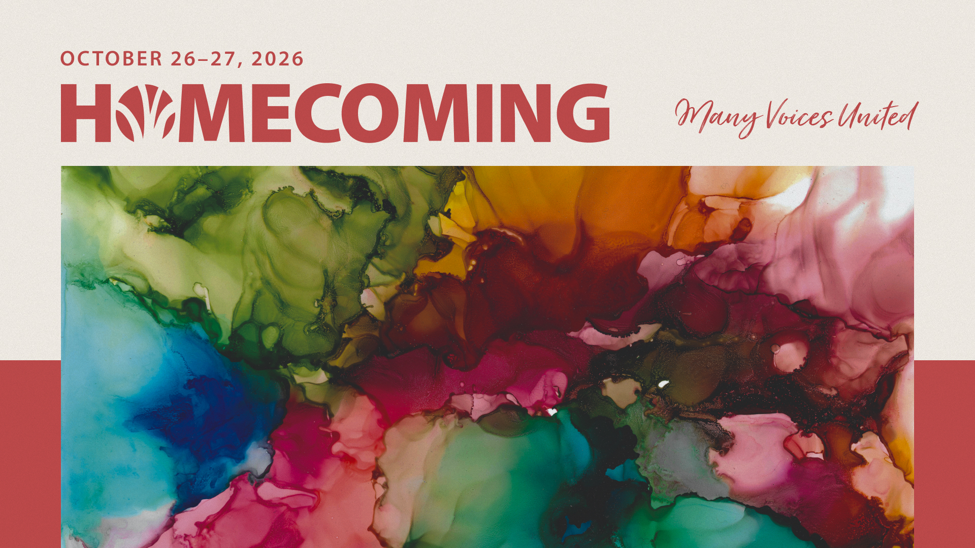 United's 2026 Homecoming: Many Voices United United's 2026 Homecoming: Many Voices United